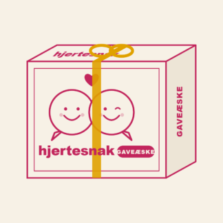 Hjertesnak gaveæske – samtalekort som gave